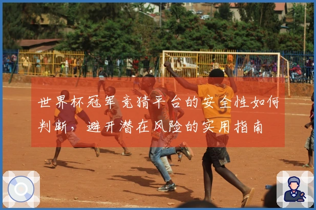 世界杯冠军竞猜平台的安全性如何判断，避开潜在风险的实用指南